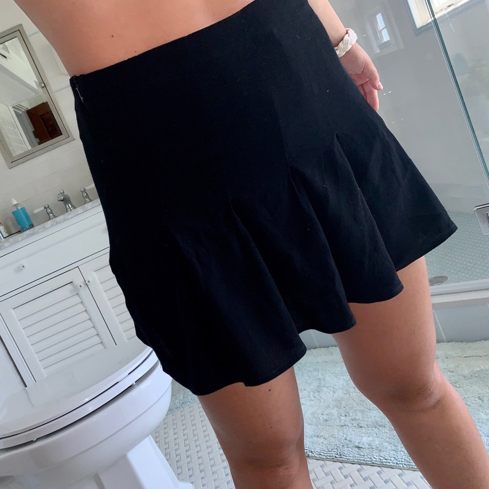 Black mini skirt from LF